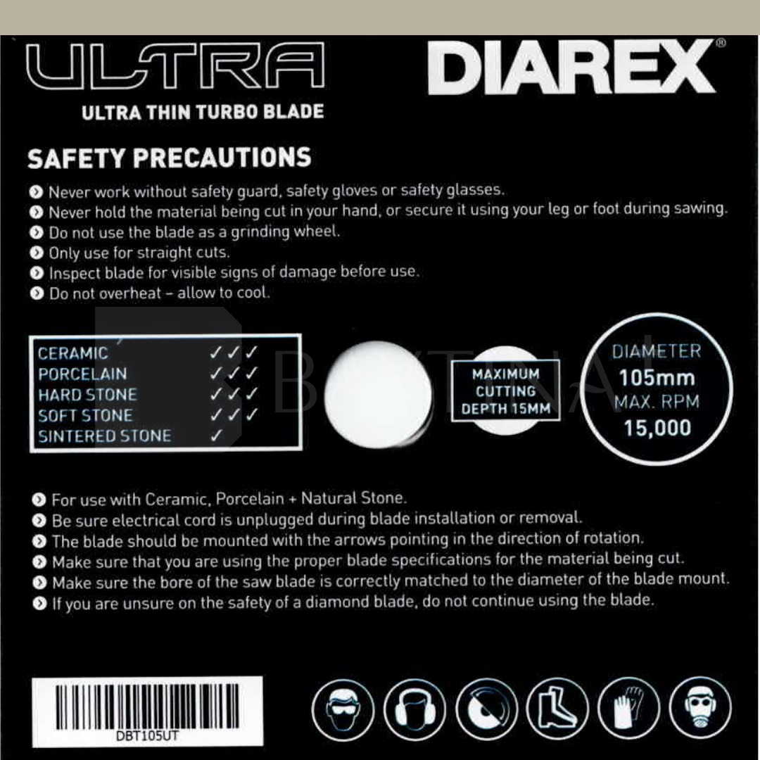 [DIAREX] Ultra Thin Turbo Blade 105mm