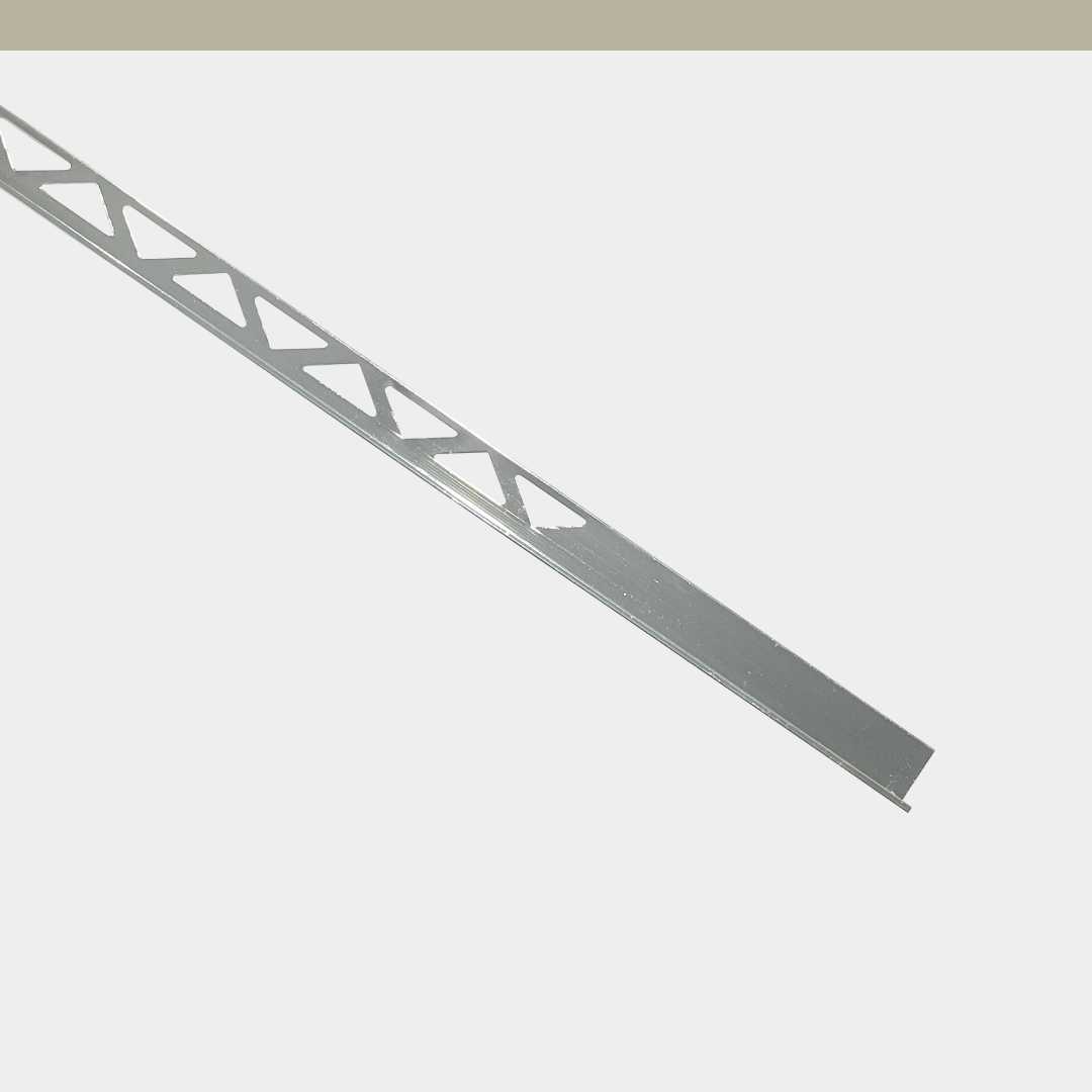 [BAYTINA] Aluminium L Shape Angle 2.5m - Bright Silver *pick-up only