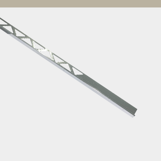 [BAYTINA] Aluminium L Shape Angle 2.5m - Bright Silver *pick-up only