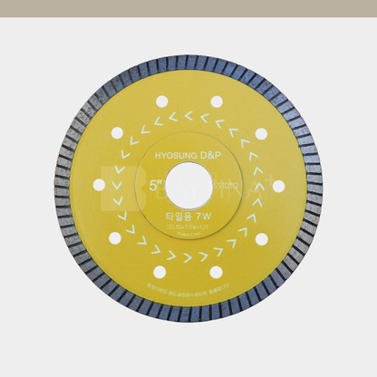 [KR] Hyosung Tile Saw Blade 5 inch