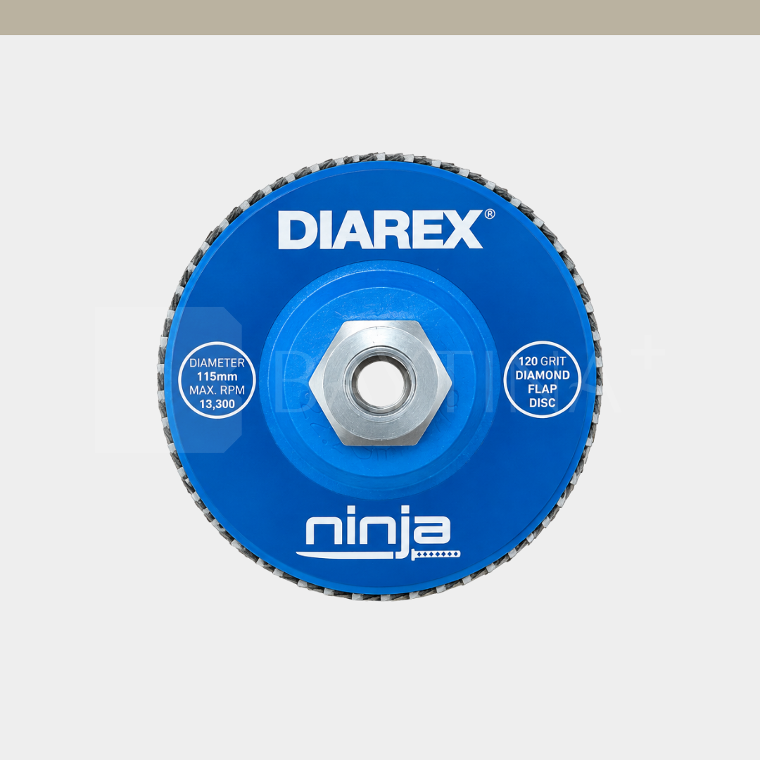 [DIAREX] Ninja Diamond Flap Disc 115mm 120Grit