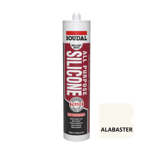 [SOUDAL] All Purpose Silicone 300ml - Alabaster