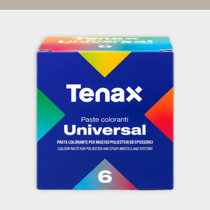 [TENAX] UNIVERSAL COLOURS PASTE - Set 6 x 75ml