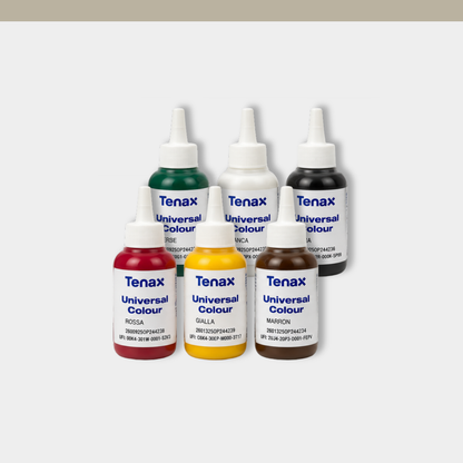 [TENAX] UNIVERSAL COLOURS PASTE - Set 6 x 75ml