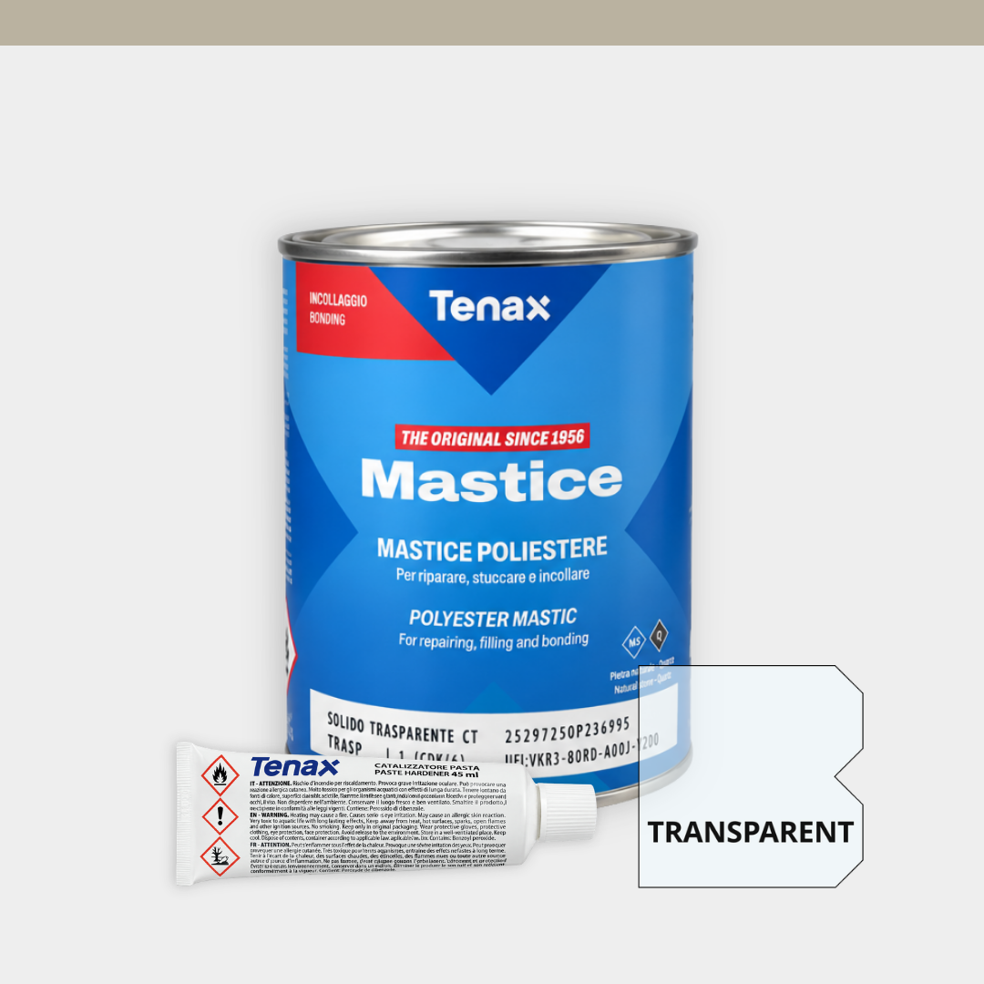 [TENAX] SOLID TRANSPARENT 1L