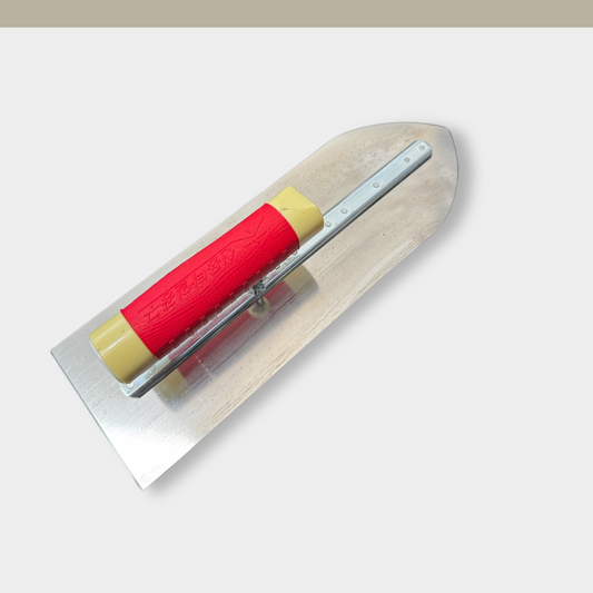 [KR] Plastering Round Trowel Red (Steel)