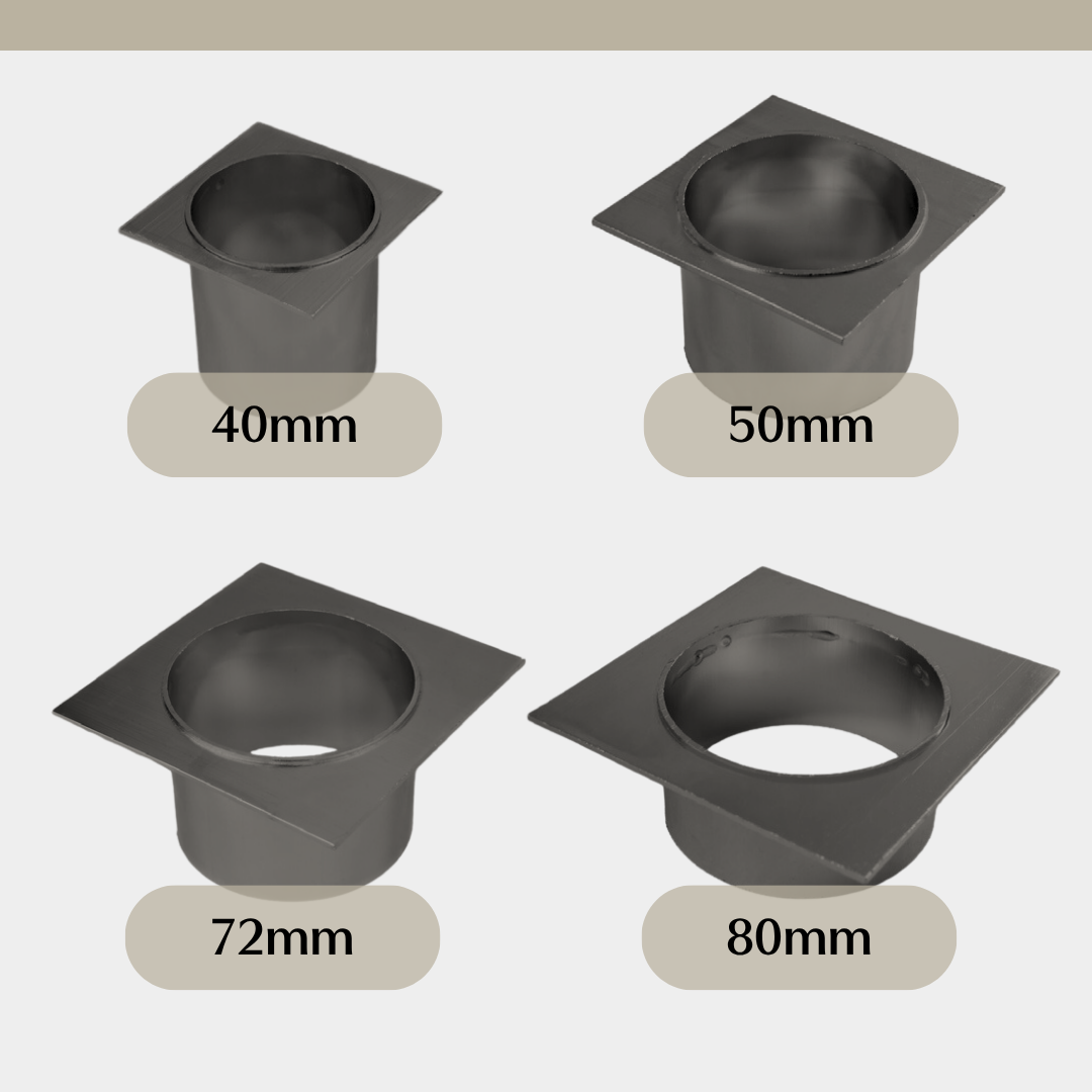 [LAUXES] Slimline Tile Insert 21 GUNMETAL