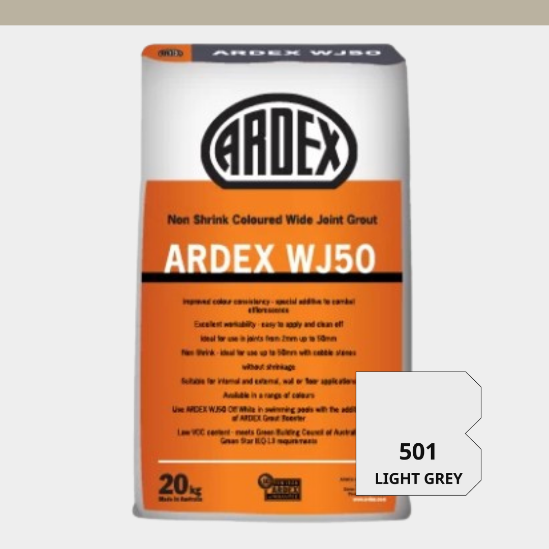 [ARDEX] WJ50 Light Grey 501 20kg