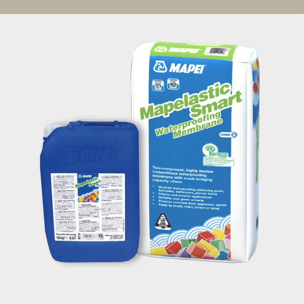 [MAPEI] MAPELASTIC SMART - Kit (PART A - 20kg Powder + PART B -10L Liq ...