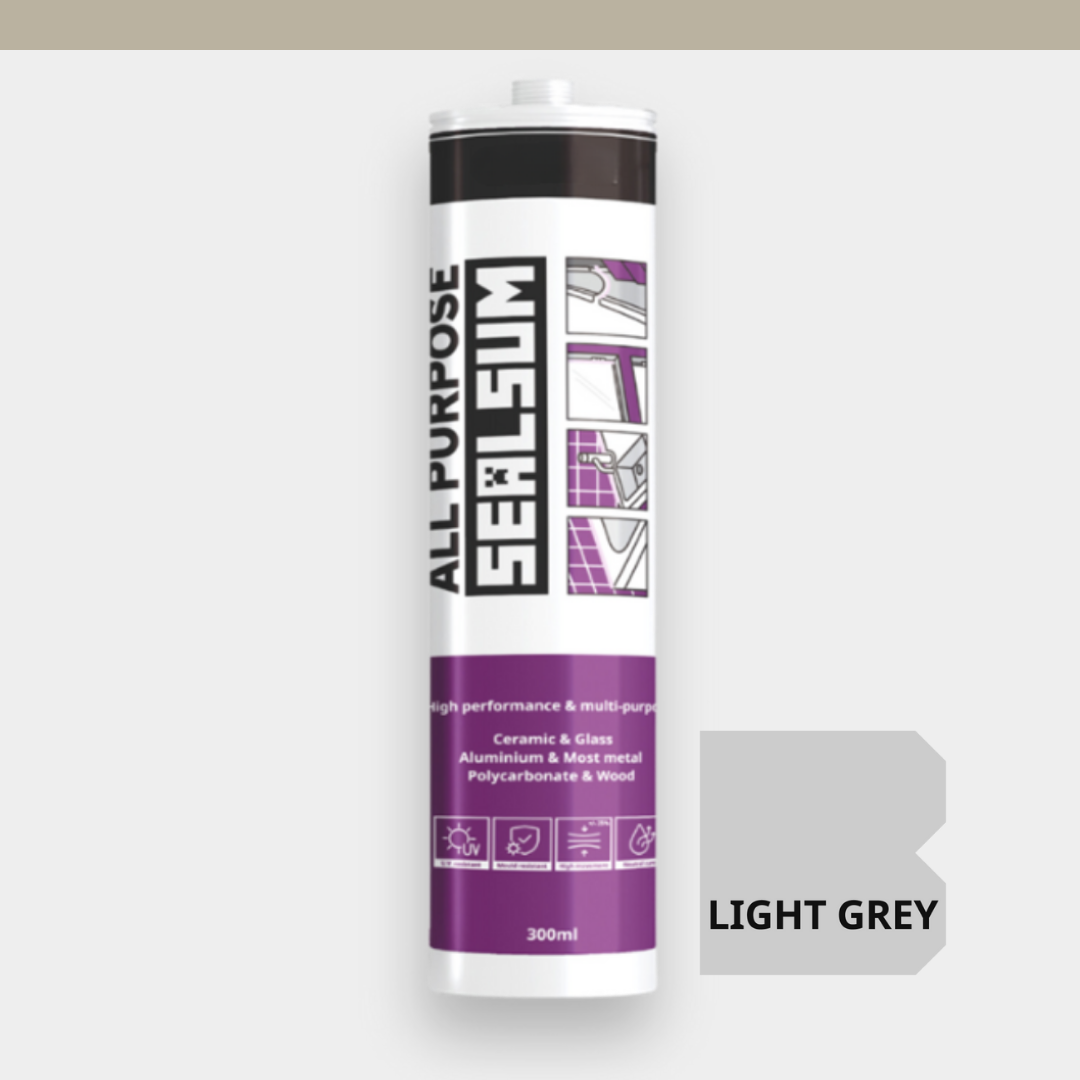 [SEALSUM] All Purpose Sanitary Silicone - Light Grey 003