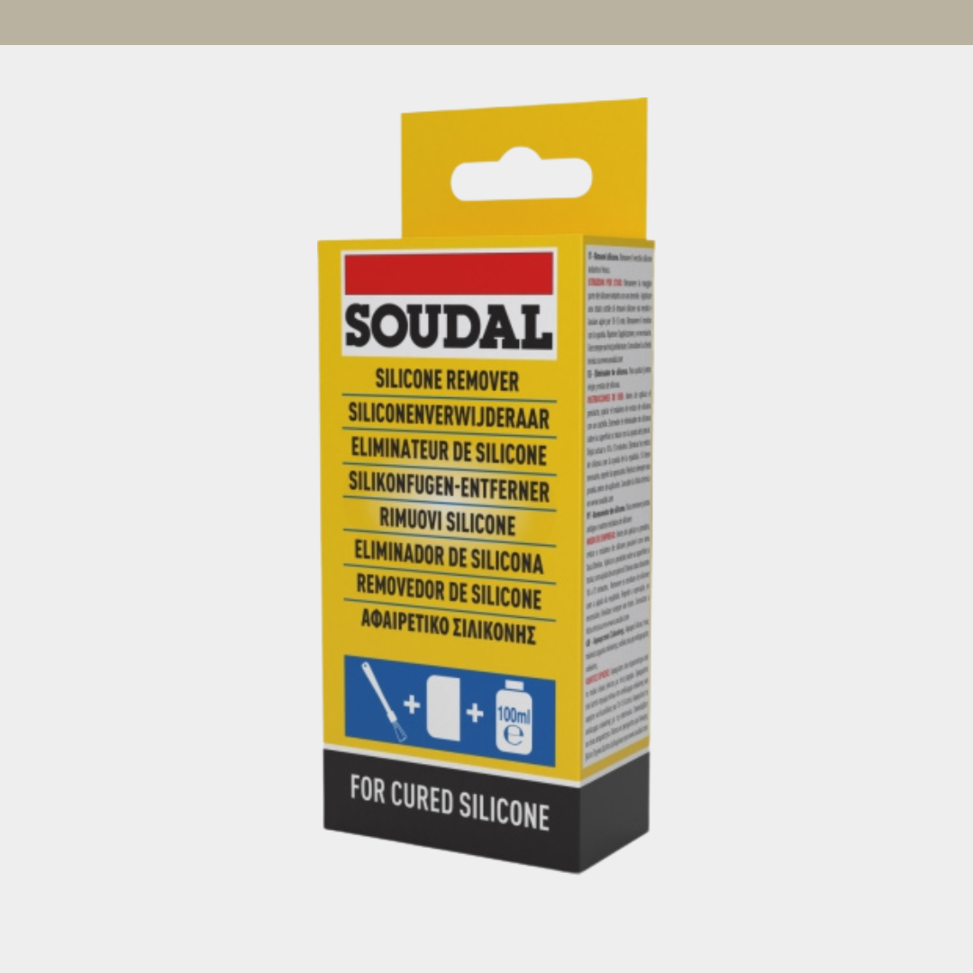 [SOUDAL] Silicone Remover & Brush 100ml